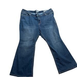 Torrid Luxe Slim Boot Jeans Women’s Plus 26S Dark Wash Mid Rise NWT